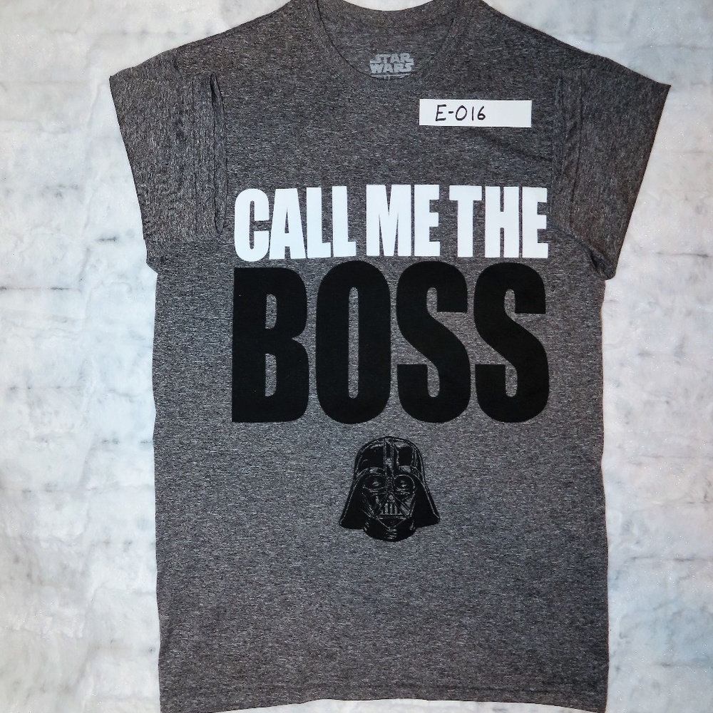 Star Wars - Darth Vader T-shirt - Gray - Sz Small